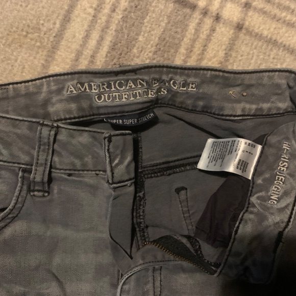 American eagle super super stretch hi-rise jeggings - Picture 3 of 3